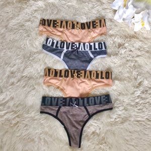 NWOT| 4 for $20 Sexy Thong Underwear